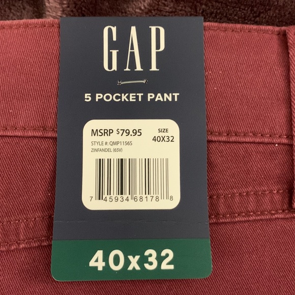 NWT Gap 5 Pocket Pants - Picture 3 of 4
